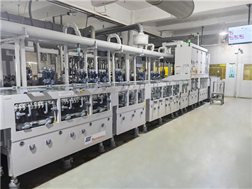 Chemical cleaning line